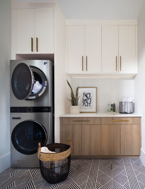 Muriel and Arcadia is Decorative Laminate Veneer Door door group with a Recessed, Square, and Slab cabinet door from Wellborn Cabinet.